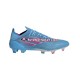 Rosa Azul Branco Adidas X SPEEDFLOW.1 FG Sapphire Edge Chuteiras de futebol