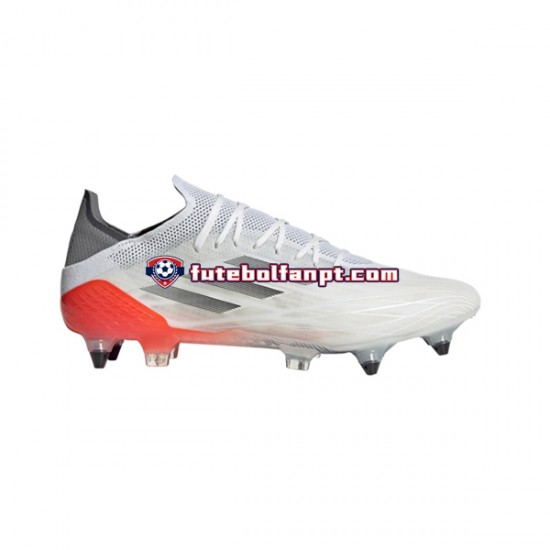 Vermelho Cinza Branco Adidas X SPEEDFLOW.1 SG Spark Chuteiras de futebol