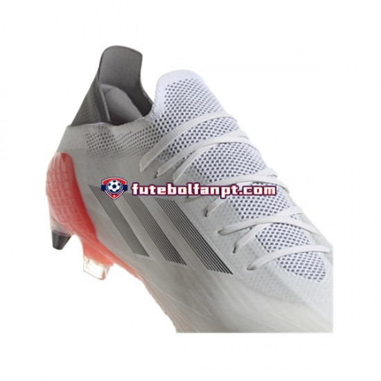 Vermelho Cinza Branco Adidas X SPEEDFLOW.1 SG Spark Chuteiras de futebol