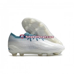 Azul Branco Adidas X Speedportal .1 2022 World Cup FG FG Chuteiras de futebol