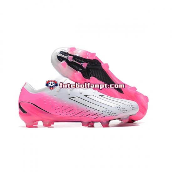 Rosa Branco Adidas X Speedportal .1 VM 2022 FG Chuteiras de futebol