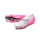 Rosa Branco Adidas X Speedportal .1 VM 2022 FG Chuteiras de futebol