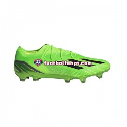 Verde Preto Adidas X Speedportal.1 FG Game Data Chuteiras de futebol