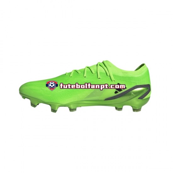 Verde Preto Adidas X Speedportal.1 FG Game Data Chuteiras de futebol