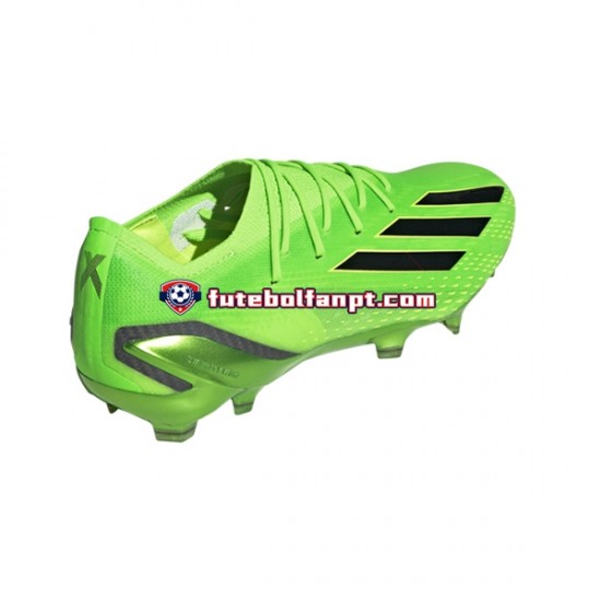 Verde Preto Adidas X Speedportal.1 FG Game Data Chuteiras de futebol