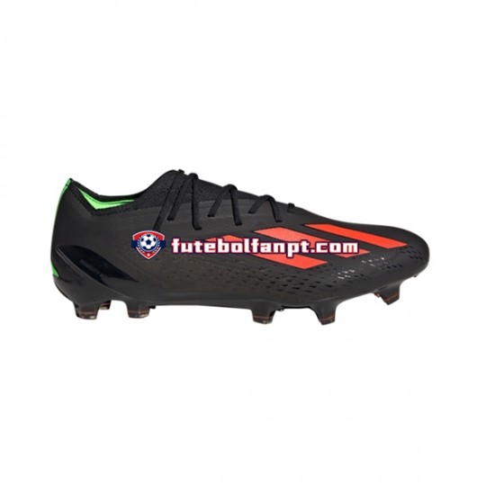 Vermelho Verde Preto Adidas X Speedportal.1 FG Shadowportal Chuteiras de futebol