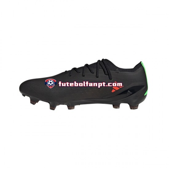 Vermelho Verde Preto Adidas X Speedportal.1 FG Shadowportal Chuteiras de futebol