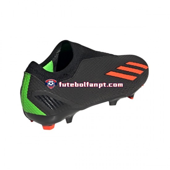 Vermelho Verde Preto Adidas X Speedportal.3 LL FG Shadowportal Chuteiras de futebol