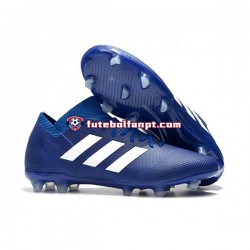 Azul Branco Adidas adidas Nemeziz8.1 FG Chuteiras de futebol