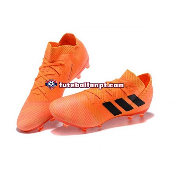 Laranja Preto Adidas adidas Nemeziz8.1 FG Chuteiras de futebol