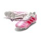 Rosa Branco Adidas adidas Nemeziz8.1 FG Chuteiras de futebol