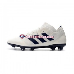 Branco Preto Adidas adidas Nemeziz8.1 FG Chuteiras de futebol