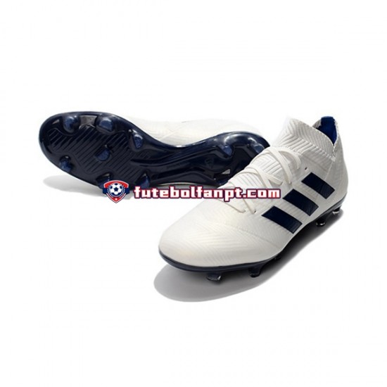 Branco Preto Adidas adidas Nemeziz8.1 FG Chuteiras de futebol