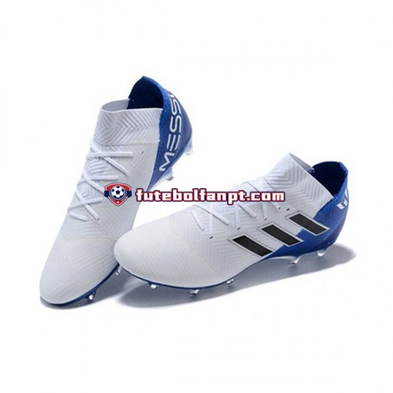 Azul Branco Adidas adidas Nemeziz8.1 FG Chuteiras de futebol