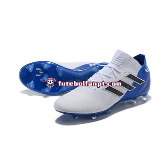 Azul Branco Adidas adidas Nemeziz8.1 FG Chuteiras de futebol