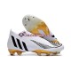 Branco Preto Adidas adidas Predator Edge Geometric FG Chuteiras de futebol