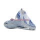 Azul Branco Adidas adidas Predator Edge Geometric FG Chuteiras de futebol