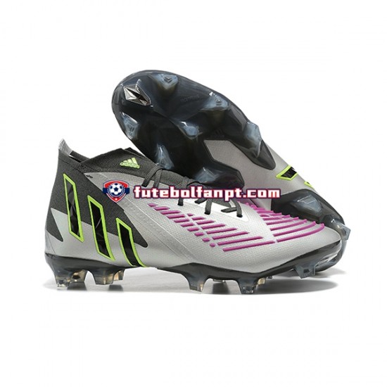 Roxo Branco Adidas adidas Predator Edge Geometric.1 FG Chuteiras de futebol