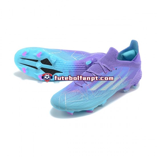 Roxo Azul Adidas adidas X Speed flow FG Chuteiras de futebol