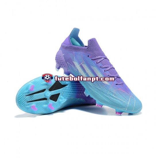 Roxo Azul Adidas adidas X Speed flow FG Chuteiras de futebol