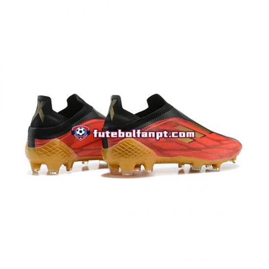 Vermelho Amarelo Preto Adidas adidas X Speed flow FG Chuteiras de futebol