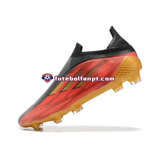 Vermelho Amarelo Preto Adidas adidas X Speed flow FG Chuteiras de futebol