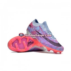 Roxo Vermelho Azul Nike Air Zoom Mercurial IX Elite FG Chuteiras de futebol