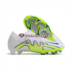 Branco Verde Nike Air Zoom Mercurial IX Elite FG Chuteiras de futebol