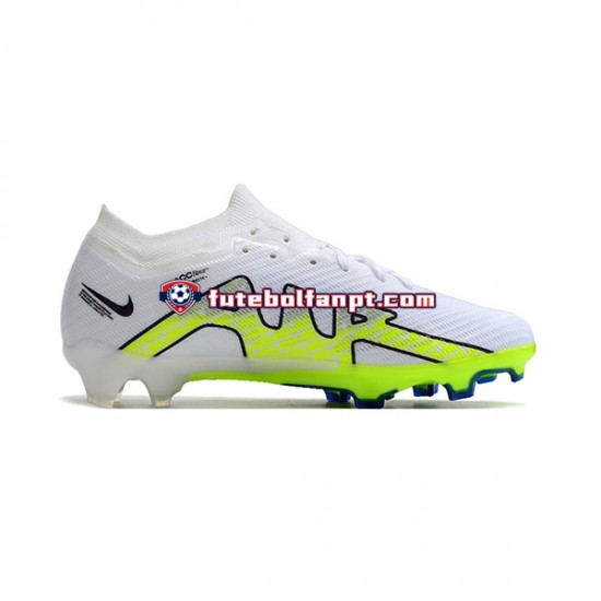 Branco Verde Nike Air Zoom Mercurial IX Elite FG Chuteiras de futebol