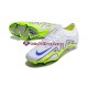 Branco Verde Nike Air Zoom Mercurial IX Elite FG Chuteiras de futebol