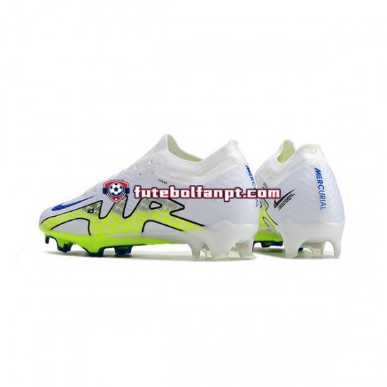 Branco Verde Nike Air Zoom Mercurial IX Elite FG Chuteiras de futebol