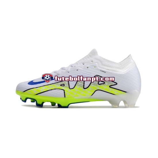 Branco Verde Nike Air Zoom Mercurial IX Elite FG Chuteiras de futebol