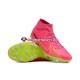 Rosa Verde Nike Air Zoom Mercurial Superfly IX Academy AG Chuteiras de futebol