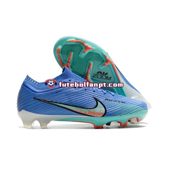 Azul Verde Nike Air Zoom Mercurial Superfly IX Elite FG Chuteiras de futebol