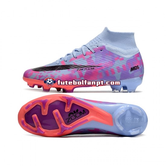 Roxo Nike Air Zoom Mercurial Superfly IX Elite FG Chuteiras de futebol