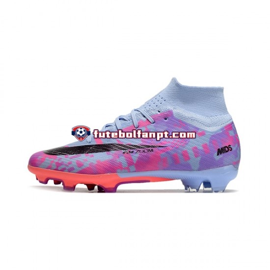 Roxo Nike Air Zoom Mercurial Superfly IX Elite FG Chuteiras de futebol