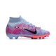 Roxo Nike Air Zoom Mercurial Superfly IX Elite FG Chuteiras de futebol