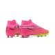 Vermelho Verde Nike Air Zoom Mercurial Superfly IX Elite FG Chuteiras de futebol