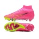 Vermelho Verde Nike Air Zoom Mercurial Superfly IX Elite FG Chuteiras de futebol