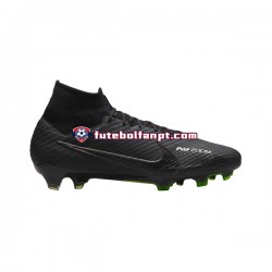 Cinza Preto Nike Air Zoom Mercurial Superfly IX Shadow Elite FG Chuteiras de futebol