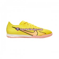 Rosa Amarelo Nike Air Zoom Mercurial Vapor XV Academy IC Halle Lucent Chuteiras de futebol