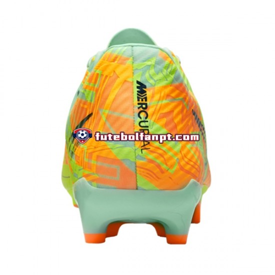 Azul Verde Nike Air Zoom Mercurial Vapor XV Bonded Academy FGMG Chuteiras de futebol