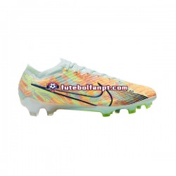 Azul Verde Nike Air Zoom Mercurial Vapor XV Bonded Elite FG Chuteiras de futebol