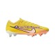 Rosa Amarelo Nike Air Zoom Mercurial Vapor XV Elite SG Pro AC Lucent Chuteiras de futebol