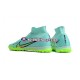 Azul Nike Air Zoom Mercurial Vapor XV Elite TF Chuteiras de futebol