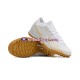 Amarelo Branco Nike Air Zoom Mercurial Vapor XV Elite TF Chuteiras de futebol