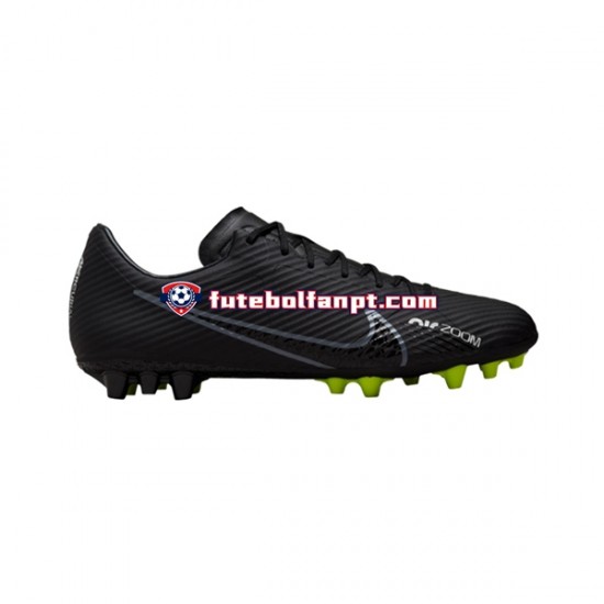 Cinza Preto Nike Air Zoom Mercurial Vapor XV Shadow Academy AG Chuteiras de futebol