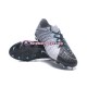 Cinza Preto Nike HyperVenom Phantom III Elite FG Chuteiras de futebol