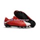 Vermelho Branco Nike HyperVenom Phantom III Elite FG Chuteiras de futebol