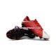 Vermelho Branco Nike HyperVenom Phantom III Elite FG Chuteiras de futebol